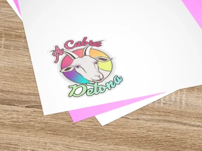 A cabra detona mockup