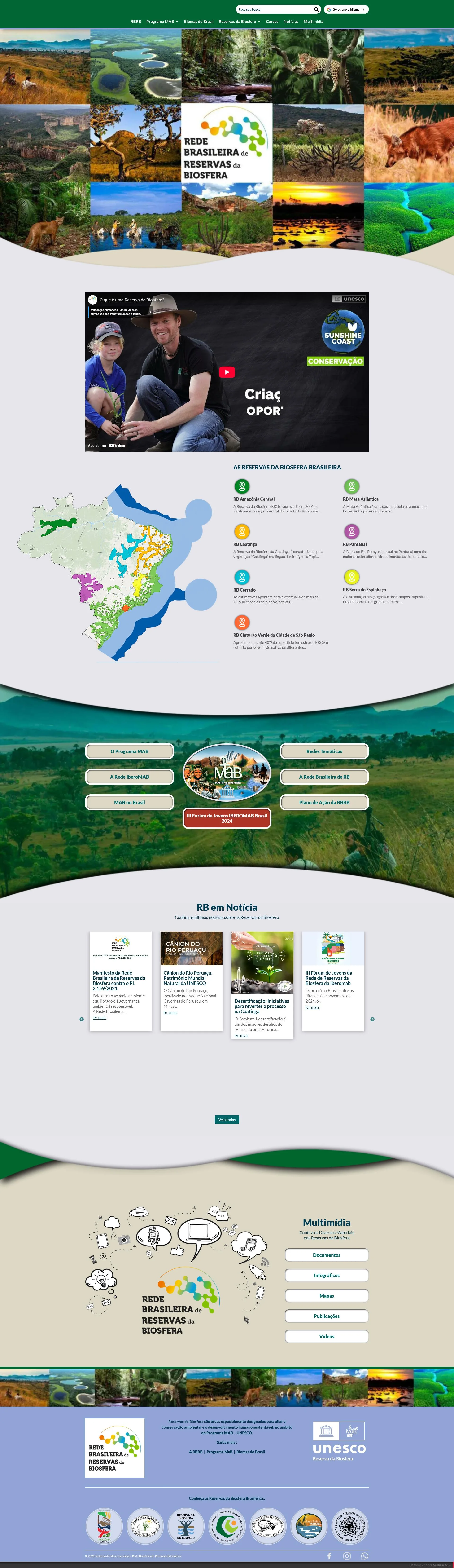 Screenshot 2025 09 06 at 14 07 01 rbrb rede brasileira de reservas da biosfera