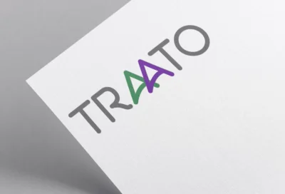 Traato logo mockup