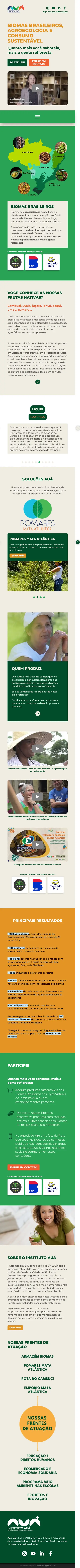 Aua biomas print mobile